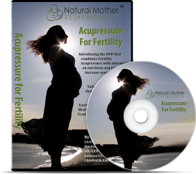 fertility DVD cover with pregnant woman in profile